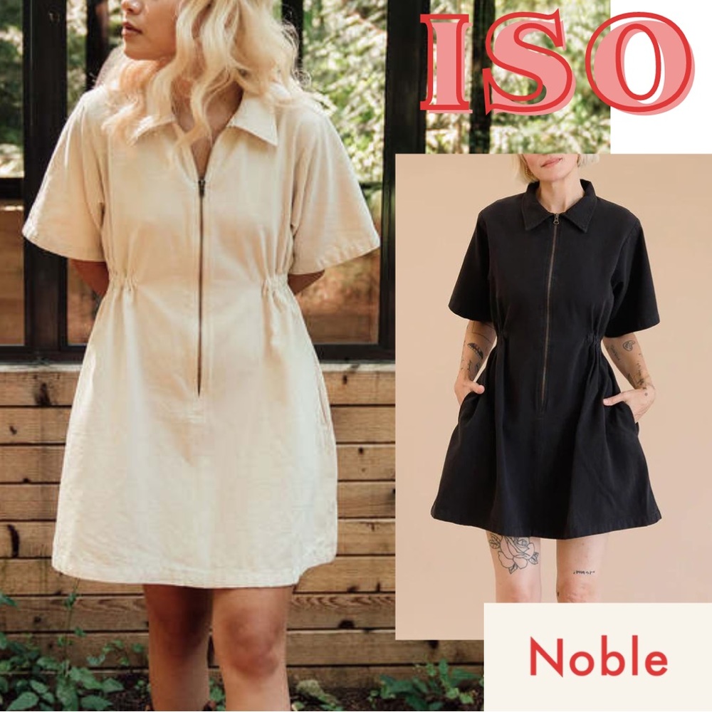 ISO: Noble Utility Dress in Oat Milk or Ash